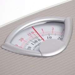 130kg Mechanical Dial Bathroom Scales Weighing Scale Body Weight Lost Fat White.