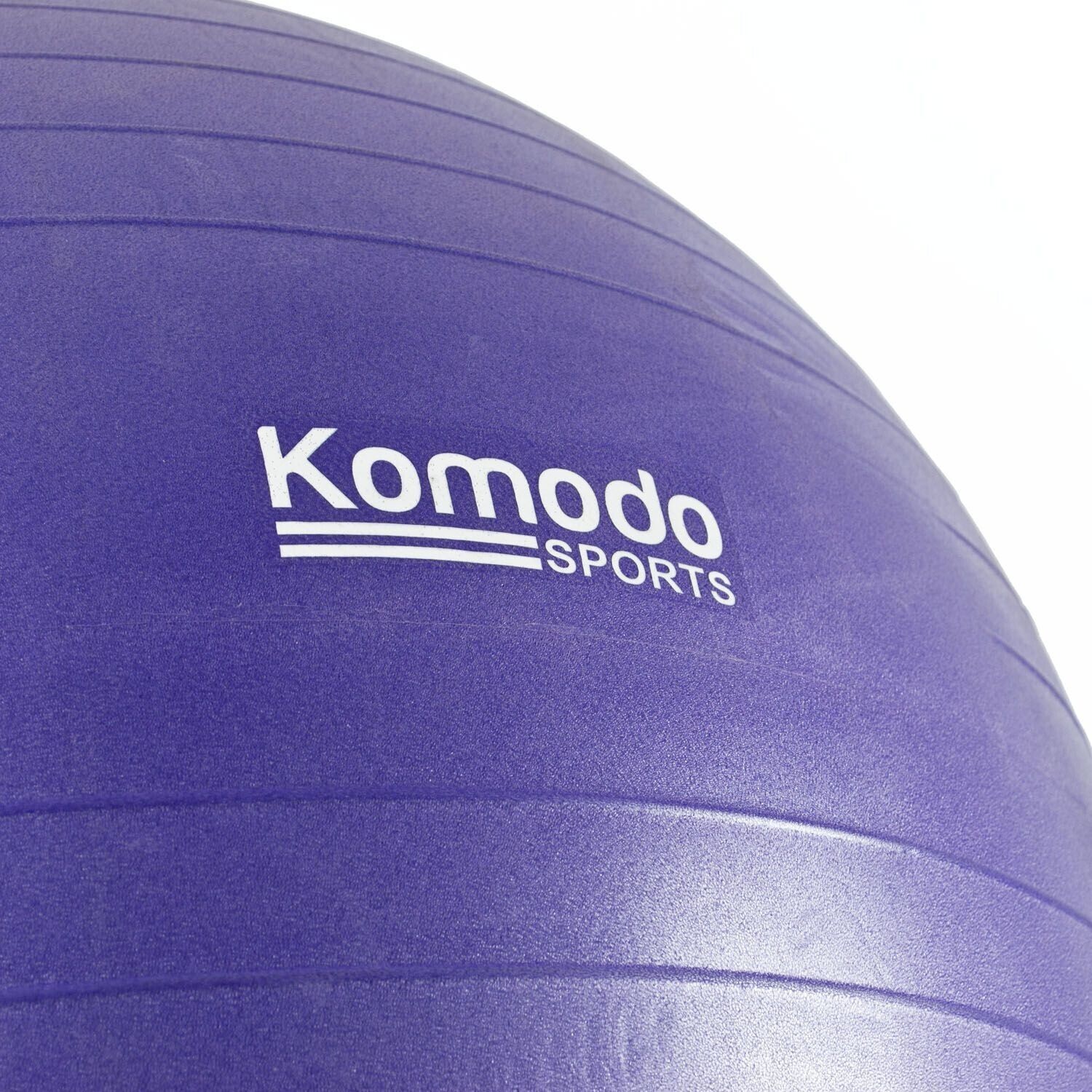 85cm Yoga Exercise Ball Balance Training Home Gym Workout Routine Pilates Purple