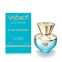 VERSACE POUR FEMME DYLAN TURQUOISE 50ML EAU DE TOILETTE SPRAY BRAND NEW & SEALED