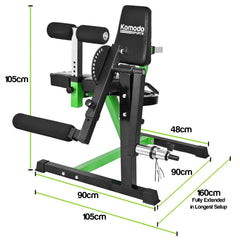 Leg Extension Workout Machine Seated Home Gym Exercise Fitness Curl Training