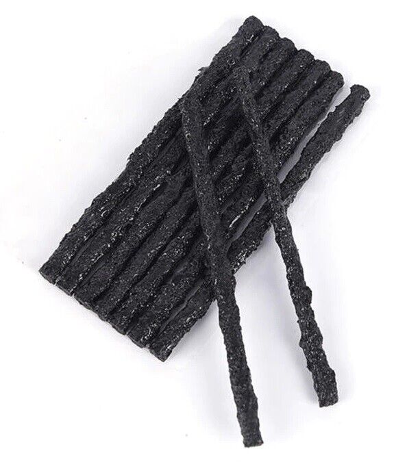 20x Tubeless Tyre Tire Puncture Repair Kit Strips Plug String Bike Car Van Truck