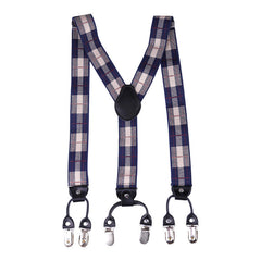 Business Mens Trousers Refined Suspenders Non-slip Shoulder Straps - UK