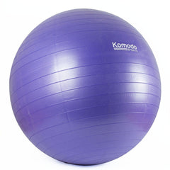 85cm Yoga Exercise Ball Balance Training Home Gym Workout Routine Pilates Purple