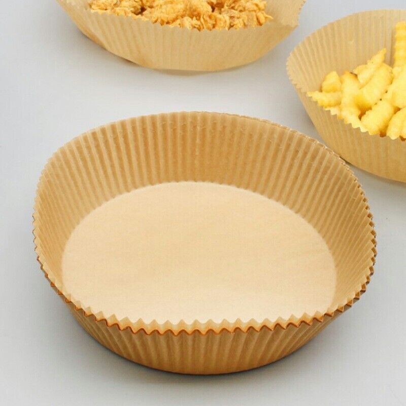 Air Fryer  Paper Liner Disposable Non-Stick Pan Parchment Baking Paper 16cm 20cm