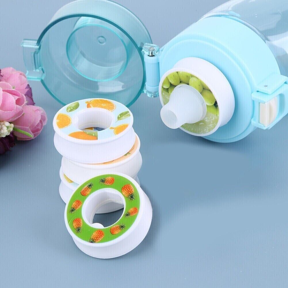 6PCS Fruit Fragrance Bottle Flavour Pods for Air Water Bottle Taste Pods NEW