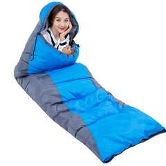 Winter Lightweight Sleeping Bag Outdoor Use for Hiking and Camping - 2400g