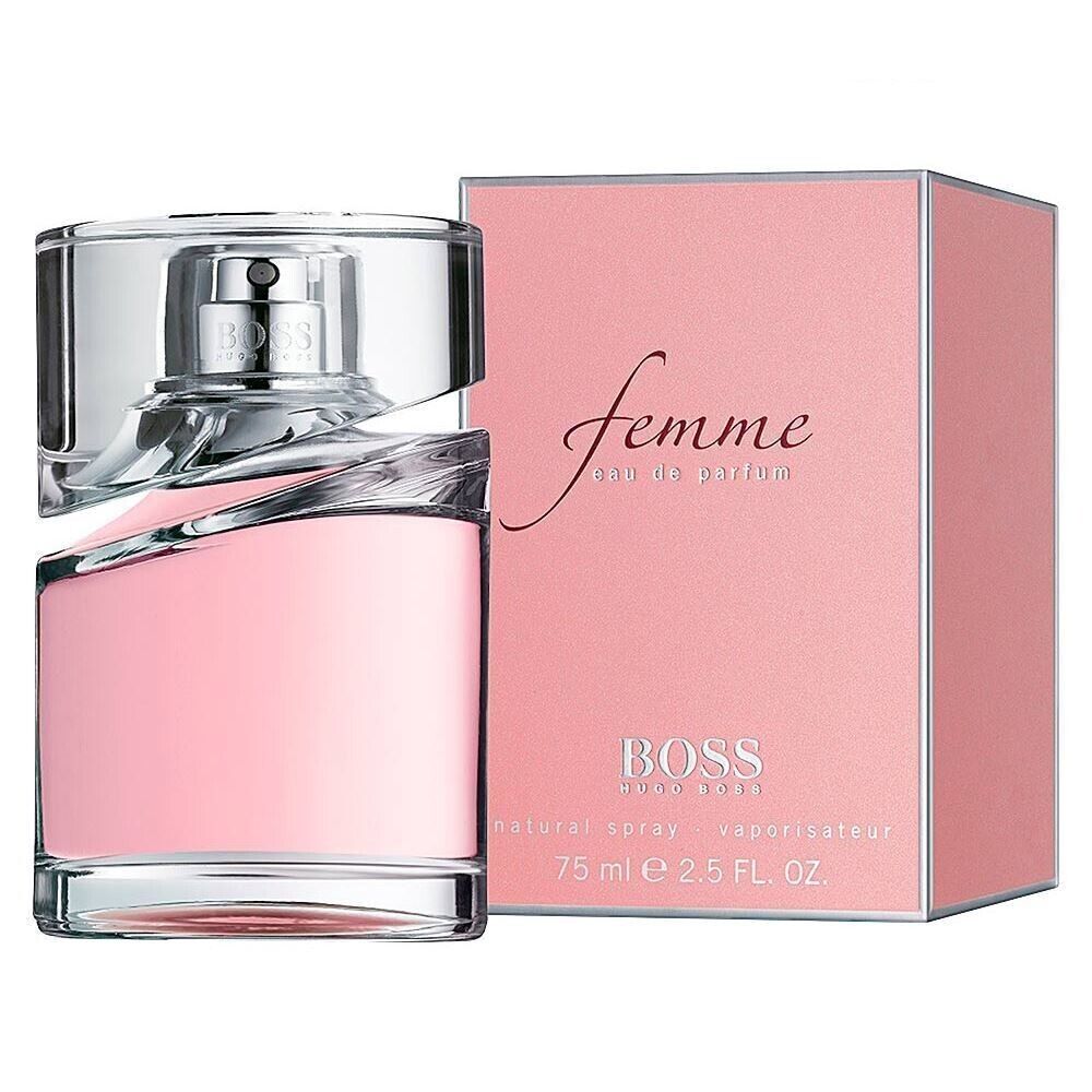 Hugo Boss Femme Eau de Parfum 75ml EDP Spray Brand New Authentic Boxed & Sealed