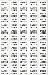 LARGE LETTER Small Labels Stickers Self Adhesive Printed Mail sticker
