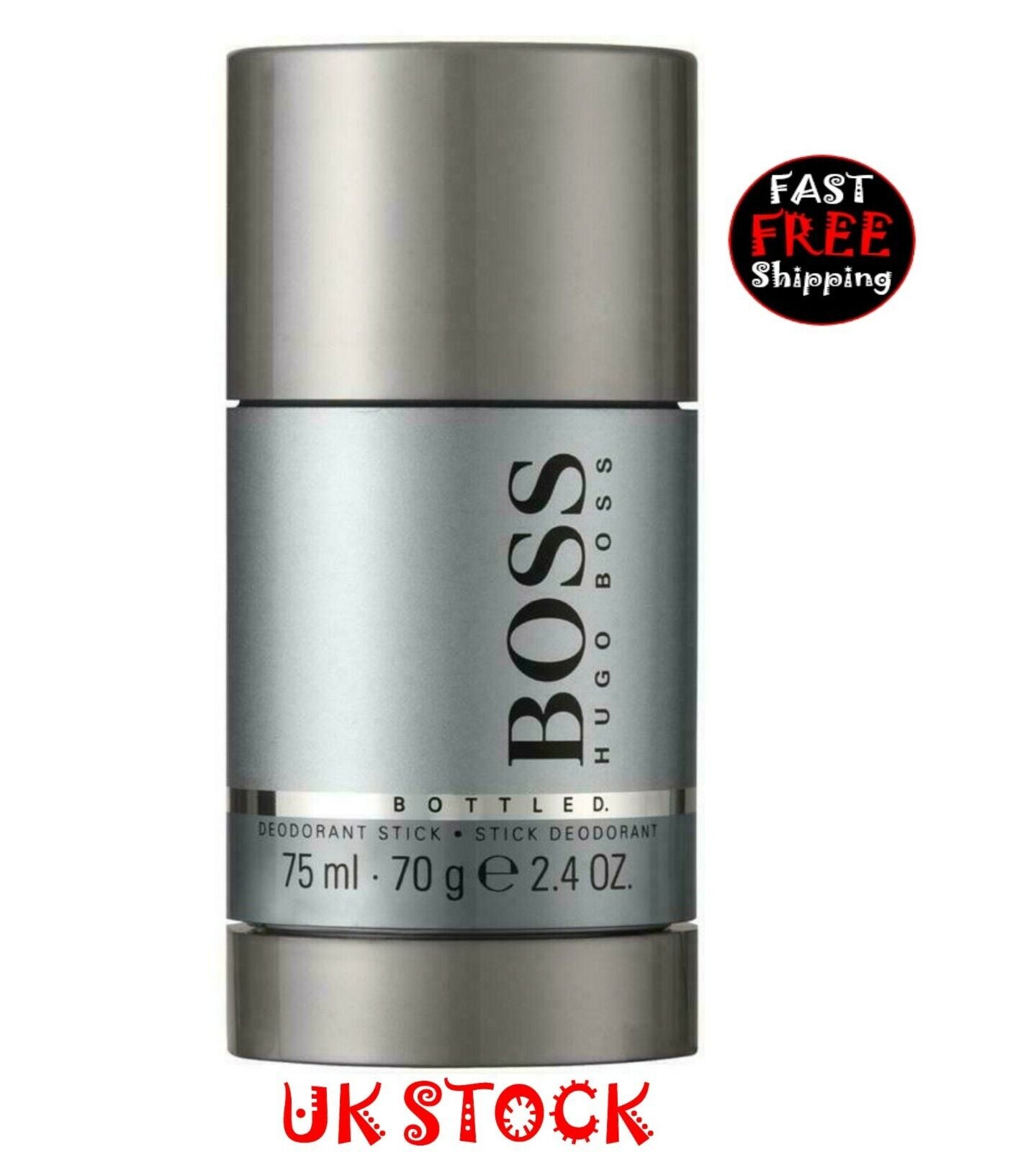 Hugo Boss Boss Bottled Deodorant Stick 75ml for HIM 100% Authentic - UK