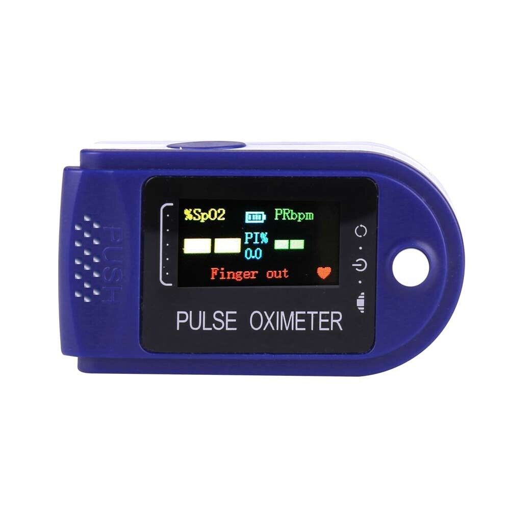 Finger Pulse Rate Monitor Oximeter Oxygen Saturation Meter Sp02 Professional-UK