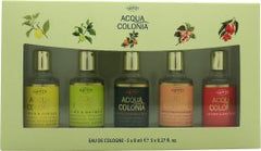 Mäurer & Wirtz 4711 Acqua Colonia Gift Set 8ml Lime & Nutmeg EDC + 8ml Lemon & Ginger EDC + 8ml Blood Orange & Basil EDC + 8ml Lychee & White Mint EDC + 8ml White Peach & Coriander EDC