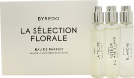 Byredo La Sélection Florale Gift Set 12ml Blanche EDP + 12ml La Tulipe EDP + 12ml Rose of No Man's Land EDP