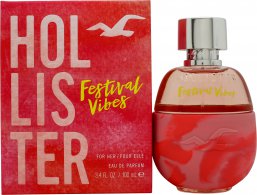 Hollister Festival Vibes For Her Eau de Parfum 100ml Spray