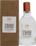 100BON Bergamote & Rose Sauvage Refillable Eau de Parfum 50ml Spray