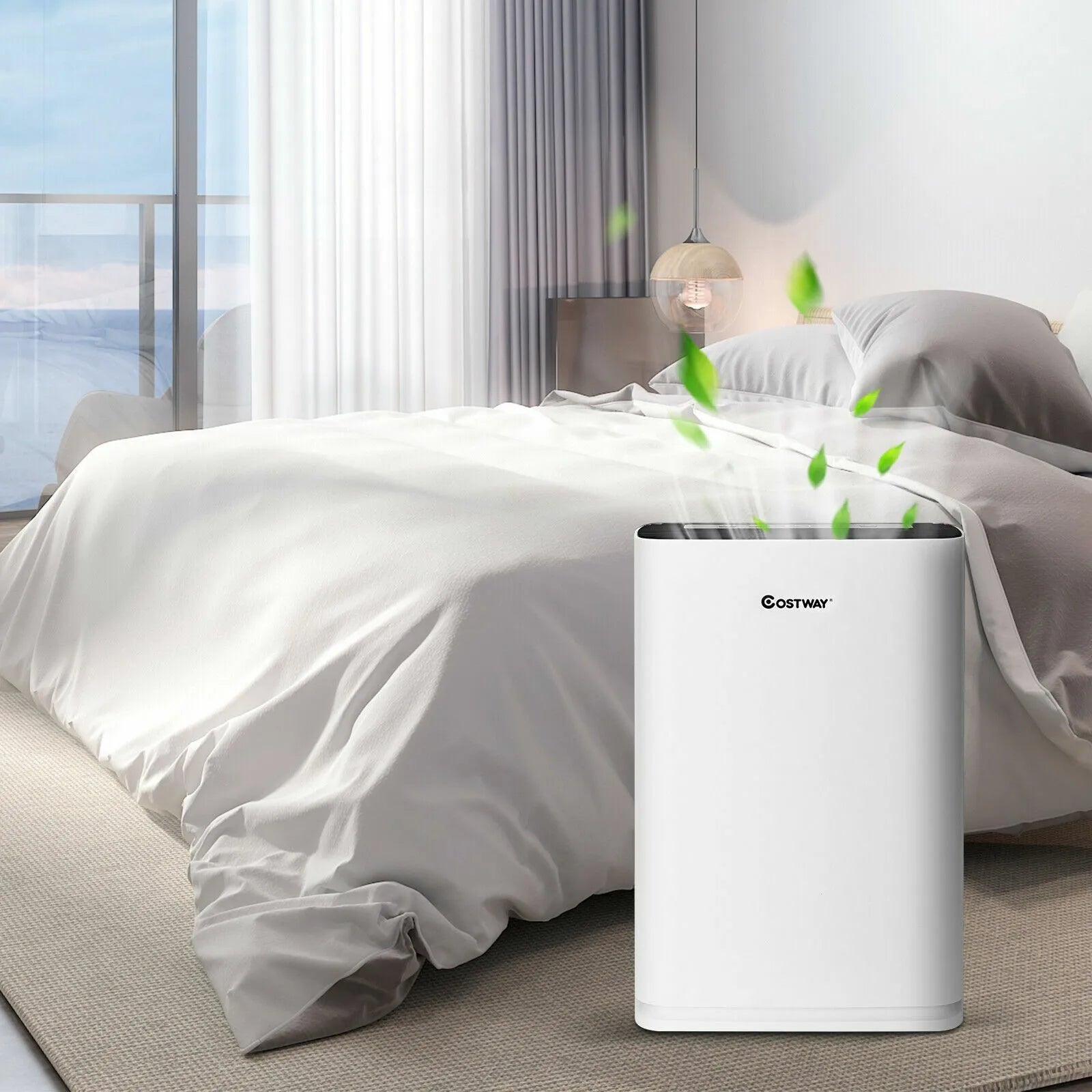 Air Purifier with 4 Layers Purification and Replaceable Filter - UK
