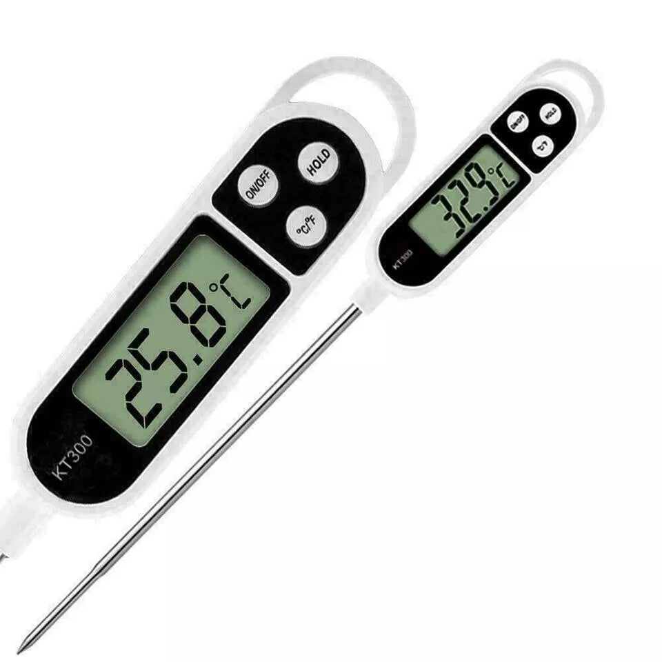 Digital Food Thermometer Temperature Probe Meat Cooking Jam Sugar BBQ Turkey
