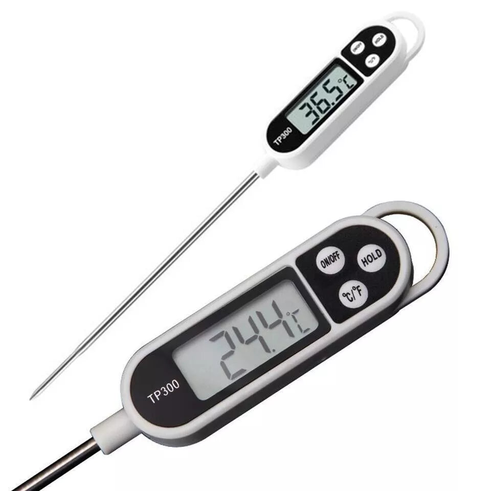 Digital Food Thermometer Temperature Probe Meat Cooking Jam Sugar BBQ Turkey