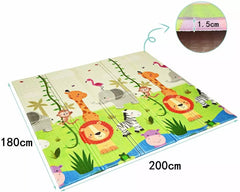 Extra Large Foam Waterproof Play Mat with Carrying Bag