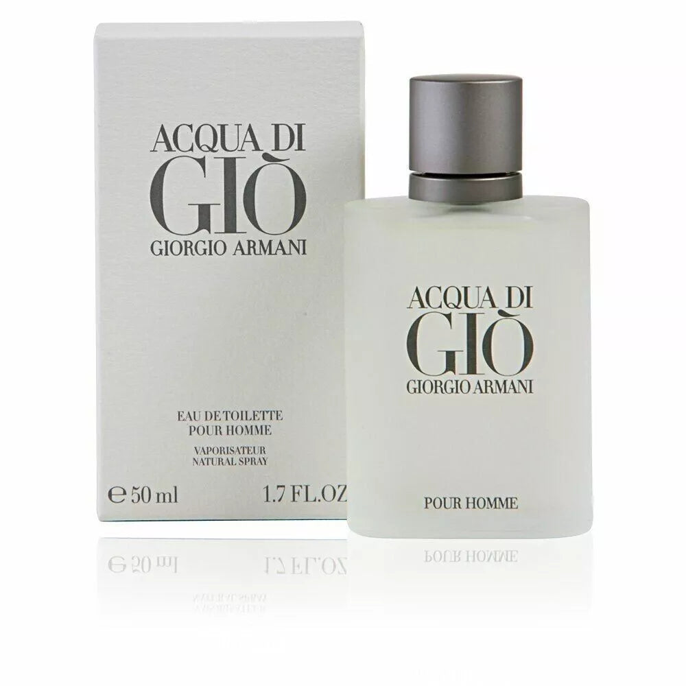 GIORGIO ARMANI ACQUA DI GIO EAU DE TOILETTE EDT 50ML SPRAY 100% Authentic