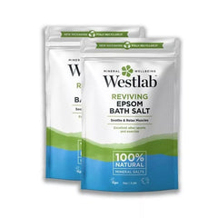 Himalayan Dead Sea Westlab Reviving Epsom Salts 1kg x2