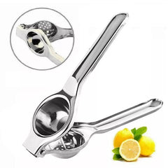 STAINLESS STEEL LEMON LIME SQUEEZER JUICER KITCHEN HOME MANUAL HAND PRESS TOOL