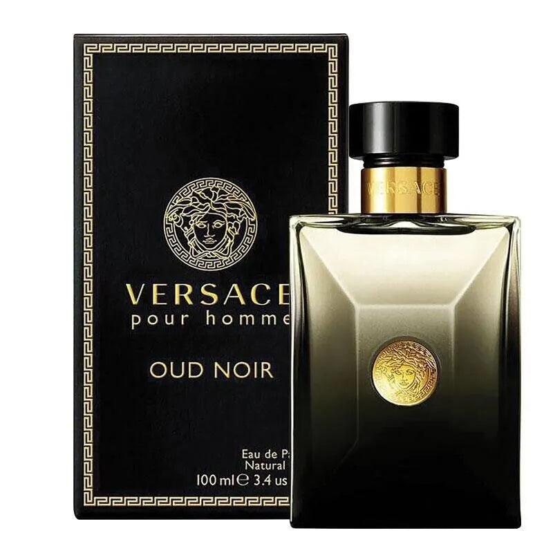Versace Pour Homme Oud Noir Eau de Parfum 100ml Spray New& Sealed-100% AUTHENTIC